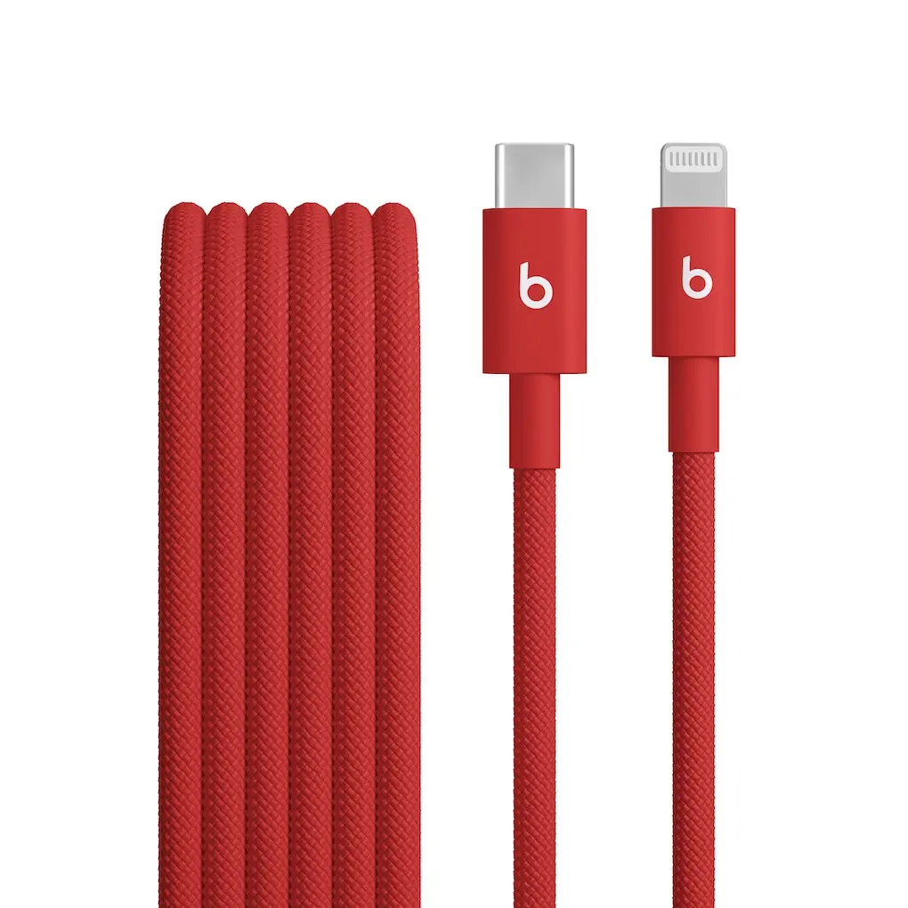 Beats USB-C Lightning Woven Cable 1,5m Rapid Red