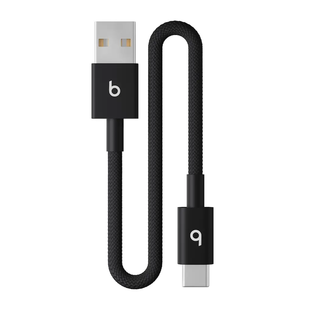 Beats USB-C to USB-A Woven Cable 0,2m Bolt Black