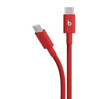 Beats USB-C to USB-C 60W Woven Cable 1,5m Rapid Red