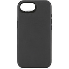 DECODED Leather Backcover w/MagSafe for iPhone 16e - Black
