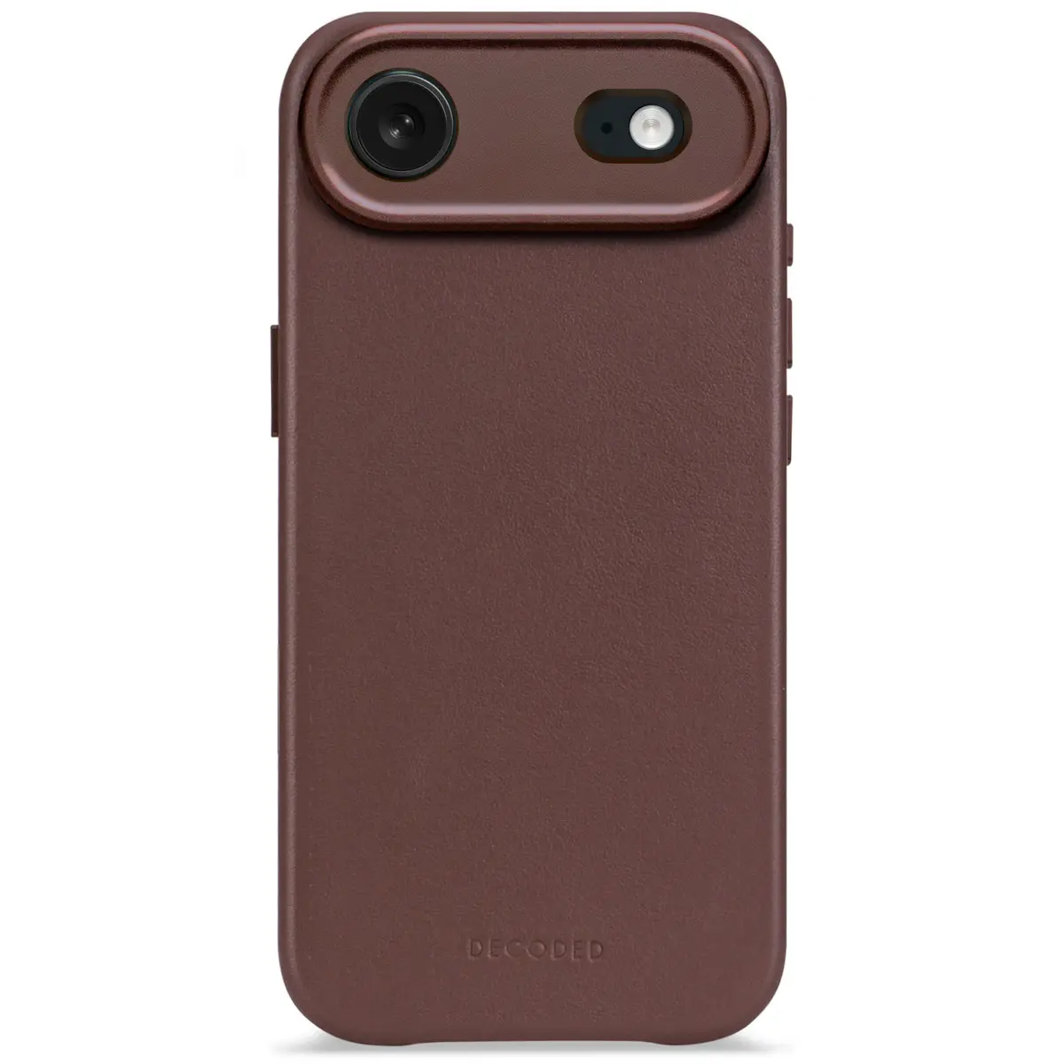 DECODED Leather Backcover w/MagSafe iPhone Air - Chocolate Brown