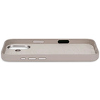 DECODED Leather Backcover w/MagSafe iPhone 17 - Solid Clay