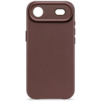 DECODED Leather Backcover w/MagSafe iPhone Air - Chocolate Brown