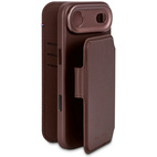 DECODED Leather Detachable Wallet Case w/MagSafe iPhone Air - Chocolat Brown