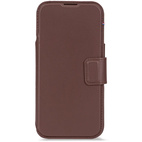 DECODED Leather Detachable Wallet Case w/MagSafe iPhone Air - Chocolat Brown