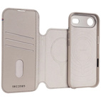 DECODED Leather Detachable Wallet Case w/MagSafe iPhone Air - Solid Clay