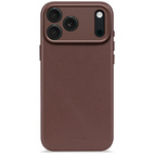 DECODED Leather Backcover w/MagSafe iPhone 17 Pro - Chocolat Brown