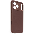 DECODED Leather Backcover w/MagSafe iPhone 17 Pro - Chocolat Brown