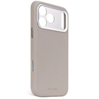 DECODED Leather Backcover w/MagSafe iPhone 17 Pro - Solid Clay