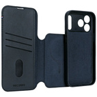 DECODED Leather Detachable Wallet Case w/MagSafe iPhone 17 Pro - Navy Shadow
