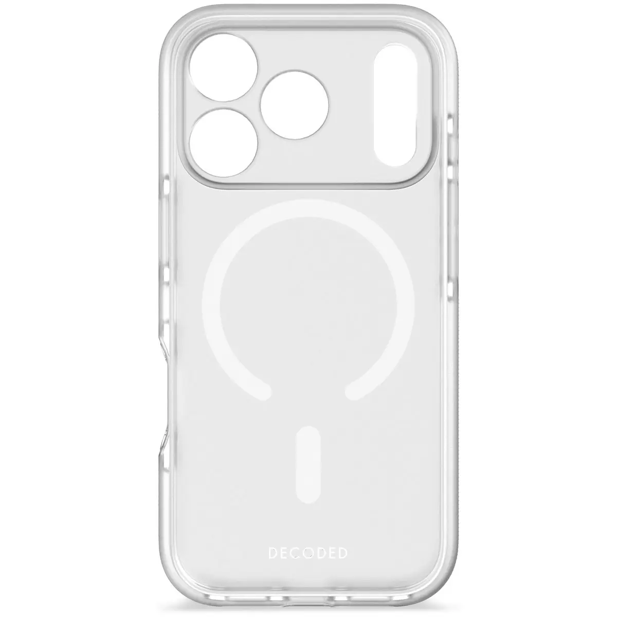 DECODED DropTec Case w/MagSafe iPhone 17 Pro - Frosted White