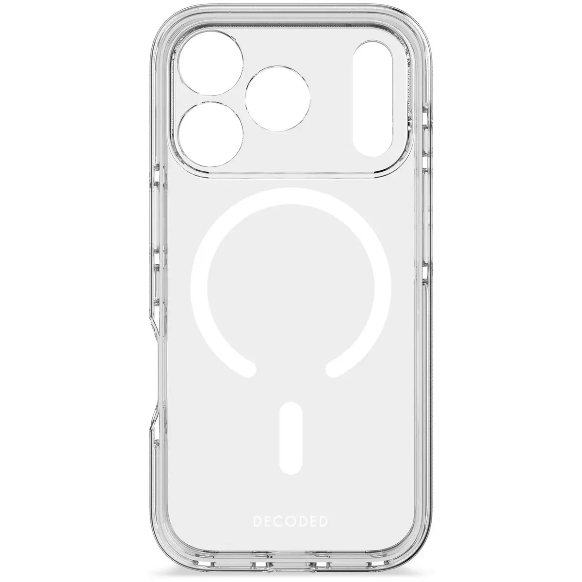 DECODED DropTec Case w/MagSafe iPhone 17 Pro - Clear