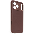 DECODED Leather Backcover w/MagSafe iPhone 17 Pro Max - Chocolat Brown