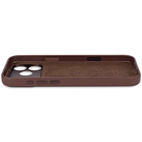 DECODED Leather Backcover w/MagSafe iPhone 17 Pro Max - Chocolat Brown