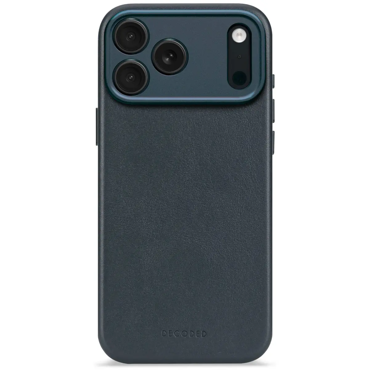 DECODED Leather Backcover w/MagSafe iPhone 17 Pro Max - Navy Shadow