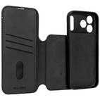 DECODED Leather Detachable Wallet Case w/MagSafe iPhone 17 Pro - Black