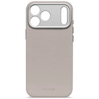 DECODED Leather Backcover w/MagSafe iPhone 17 Pro Max - Solid Clay