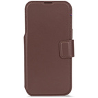 DECODED Leather Detachable Wallet Case w/MagSafe iPhone 17 Pro Max - Chocolat Brown