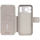 DECODED Leather Detachable Wallet Case w/MagSafe iPhone 17 Pro Max - Solid Clay