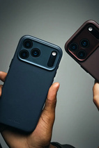 DECODED Leather Backcover w/MagSafe iPhone 17 Pro - Chocolat Brown