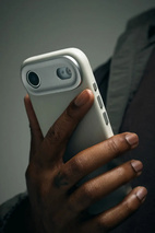 DECODED Leather Backcover w/MagSafe iPhone Air - Solid Clay