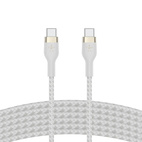 Belkin BOOSTCHARGE Pro Flex USB-C to USB-C 60W Cable 3.0m Braided White