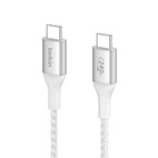 Belkin BOOSTCHARGE USB-C to USB-C 240W Cable 2.0m Braided White