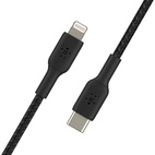 Belkin BOOSTCHARGE USB-C Lightning Cable 2.0m Braided Black