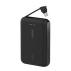 Belkin BOOSTCHARGE PowerBank 10000mAh/20W PD w/USB-C Cable Black