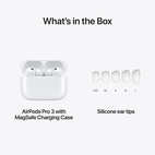 Apple AirPods Pro 3 + Wireless USB-C Charging Case White