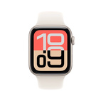 Apple Watch SE 3 GPS + Cellular 44mm Starlight Aluminium - Starlight Sport Band - Medium/Large
