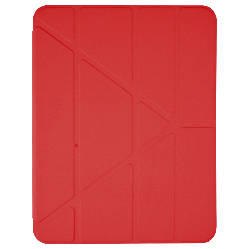 Pomologic Origami Case Clear iPad 10.9/11 - Clear/Red