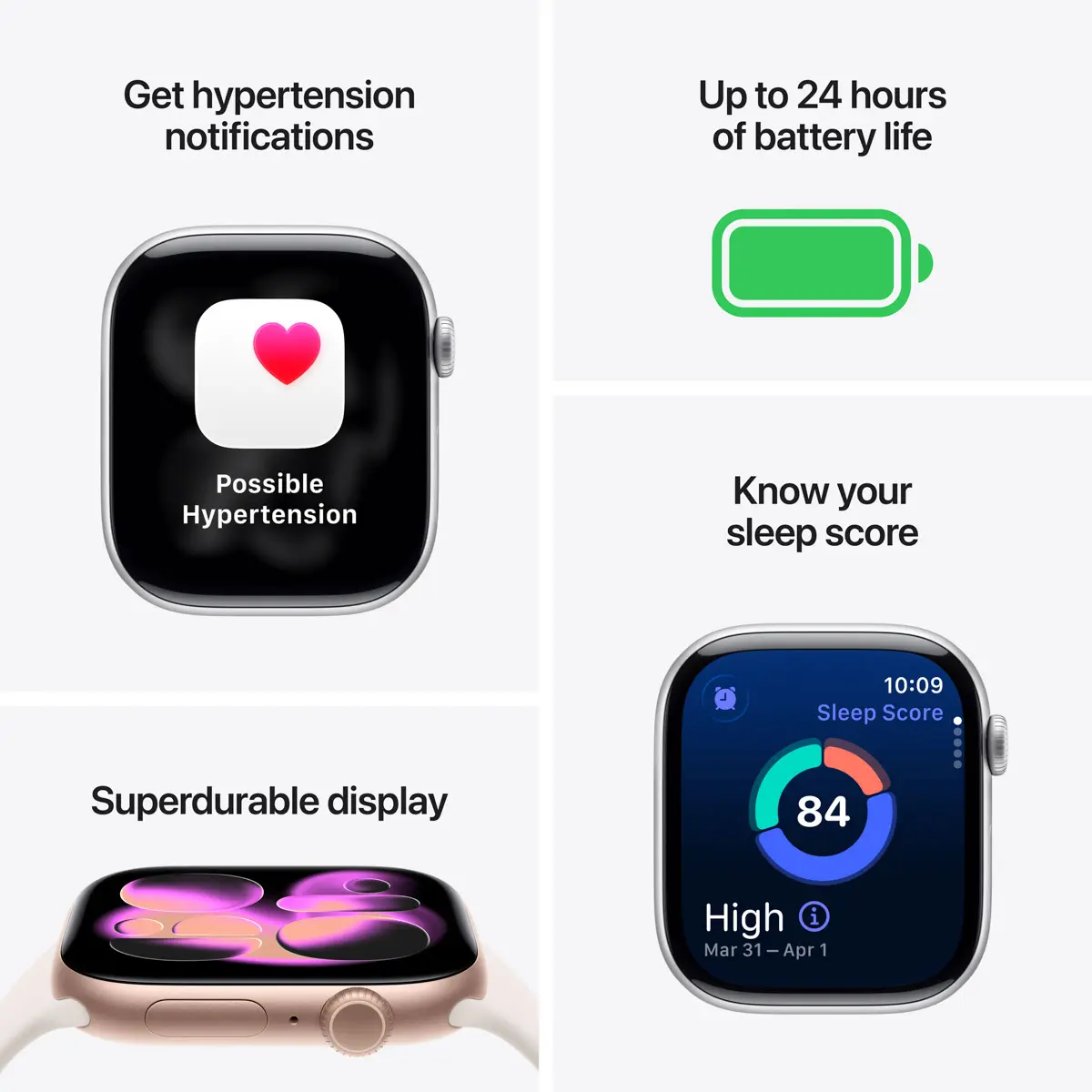 Apple Watch Series 11 GPS 42mm Space Grey Aluminium - Black Sport Band - Medium/Large