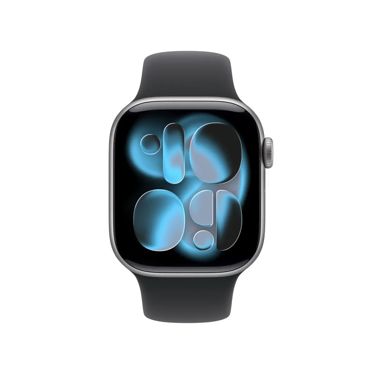 Apple Watch Series 11 GPS + Cellular 42mm Space Grey Aluminium - Black Sport Band - Medium/Large