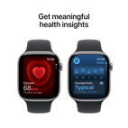 Apple Watch Series 11 GPS 46mm Space Grey Aluminium - Black Sport Band - Medium/Large