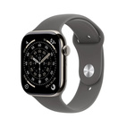 Apple Watch Series 11 GPS + Cellular 46mm Natural Titanium - Stone Grey Sport Band - Medium/Large