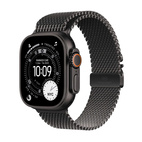 Apple Watch Ultra 3 GPS + Cellular 49mm Black Titanium - Black Titanium Milanese Loop - Medium