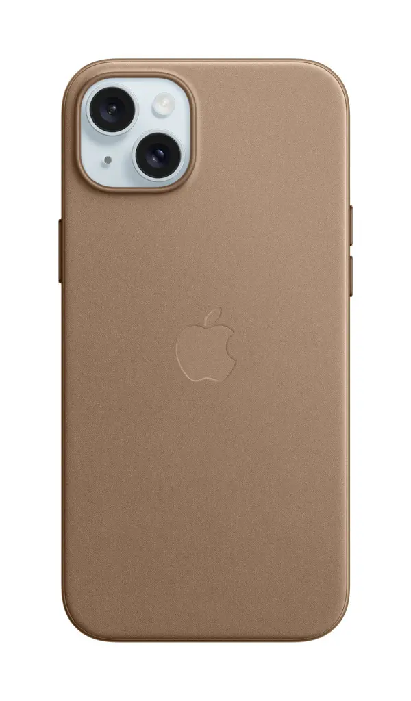 Apple iPhone 15 Plus FineWoven Case w/MagSafe - Taupe