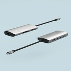 Satechi USB-C Aluminum MultiPort 8K HDMI Adapter Space Gray