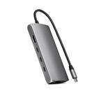 Satechi USB-C Aluminum MultiPort 8K HDMI Adapter Space Gray