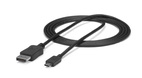 StarTech USB-C to 4K 60Hz DisplayPort Locking Cable 1.8m Black