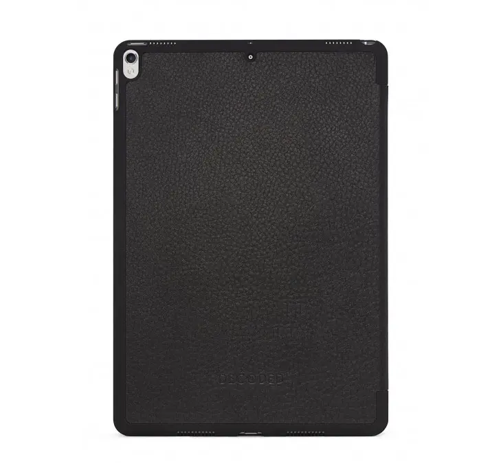 DECODED Leather Slim Cover iPad 10.2" - Black