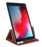 DECODED Foldable Leather Sleeve iPad 10.2/10.5/Pro 11" Brown