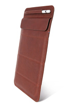 DECODED Foldable Leather Sleeve iPad 10.2/10.5/Pro 11" Brown