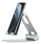 Satechi R1 Adjustable Mobile Stand Silver