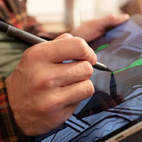 Zagg Pro Stylus Pencil Grey/Black