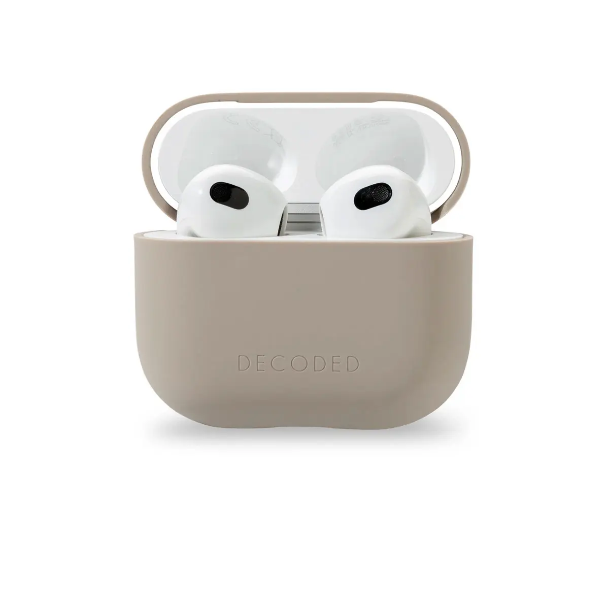 DECODED Silicon Aircase Lite for AirPods (3Gen) - Clay