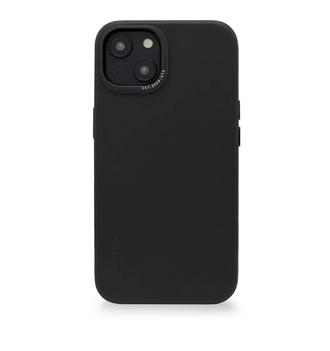 DECODED Leather Backcover w/MagSafe for iPhone 14 Plus - Black