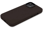DECODED Leather Backcover w/MagSafe for iPhone 14 Plus - Chocolate Brown