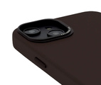 DECODED Leather Backcover w/MagSafe for iPhone 14 Plus - Chocolate Brown